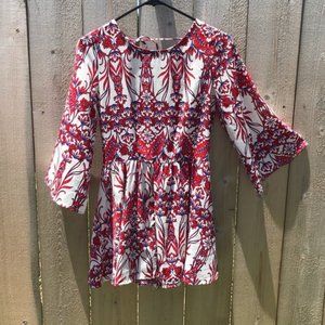 Black Bead floral romper